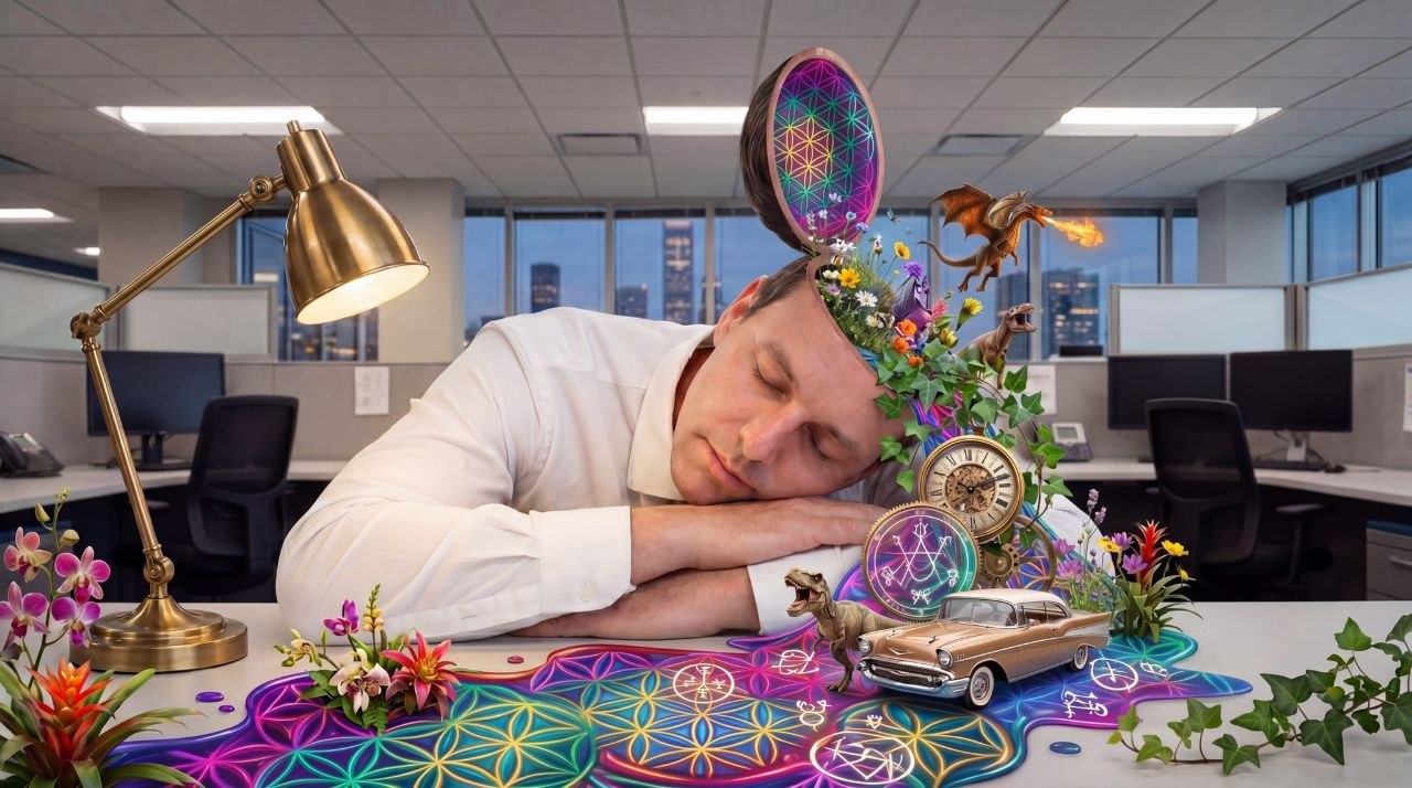 A mind at work